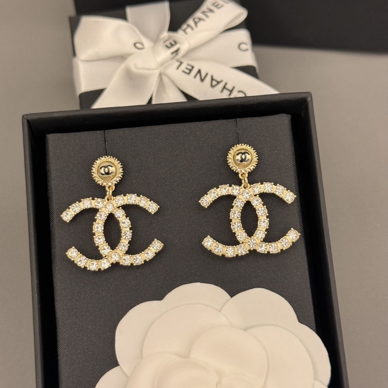 Ch*el earrings